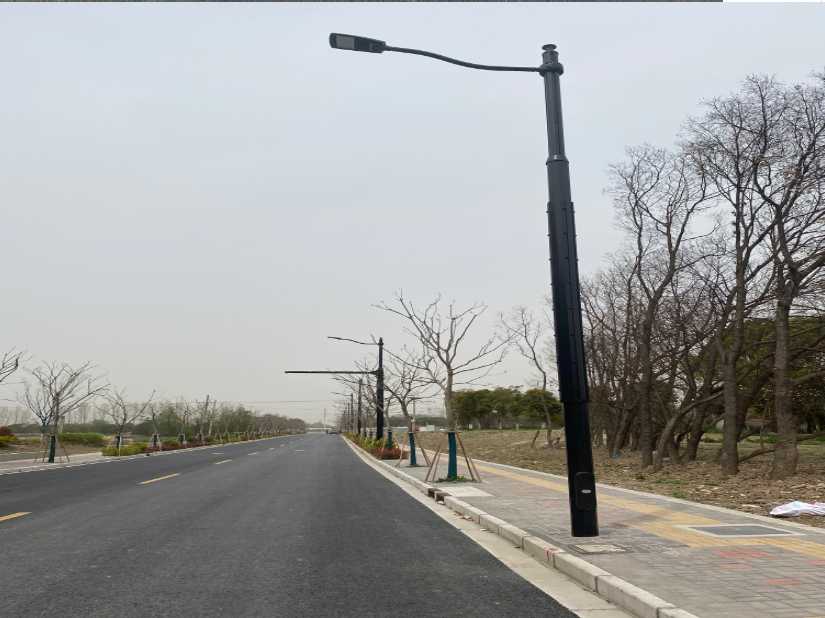 汕尾市上海综合杆 太阳能路灯工程